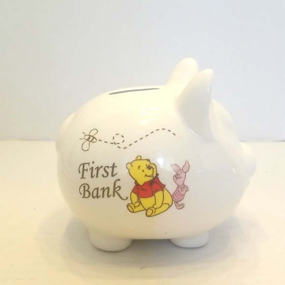 Disney Winnie the Pooh "First Piggy Bank" - Adorable Keepsake - Picture 6 of 10